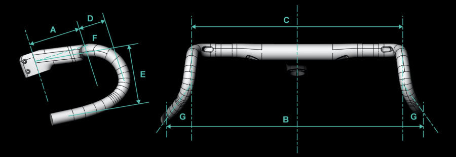 Chapter2 MANA GRVL Integrated Carbon Handlebar - Cyclop.in