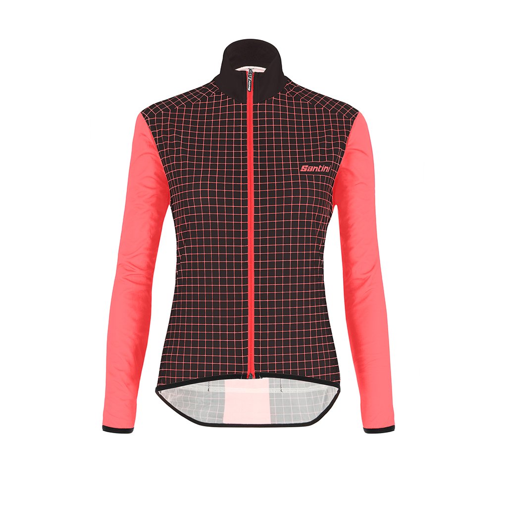 Santini Nebula Womens Jacket (Black) - Cyclop.in