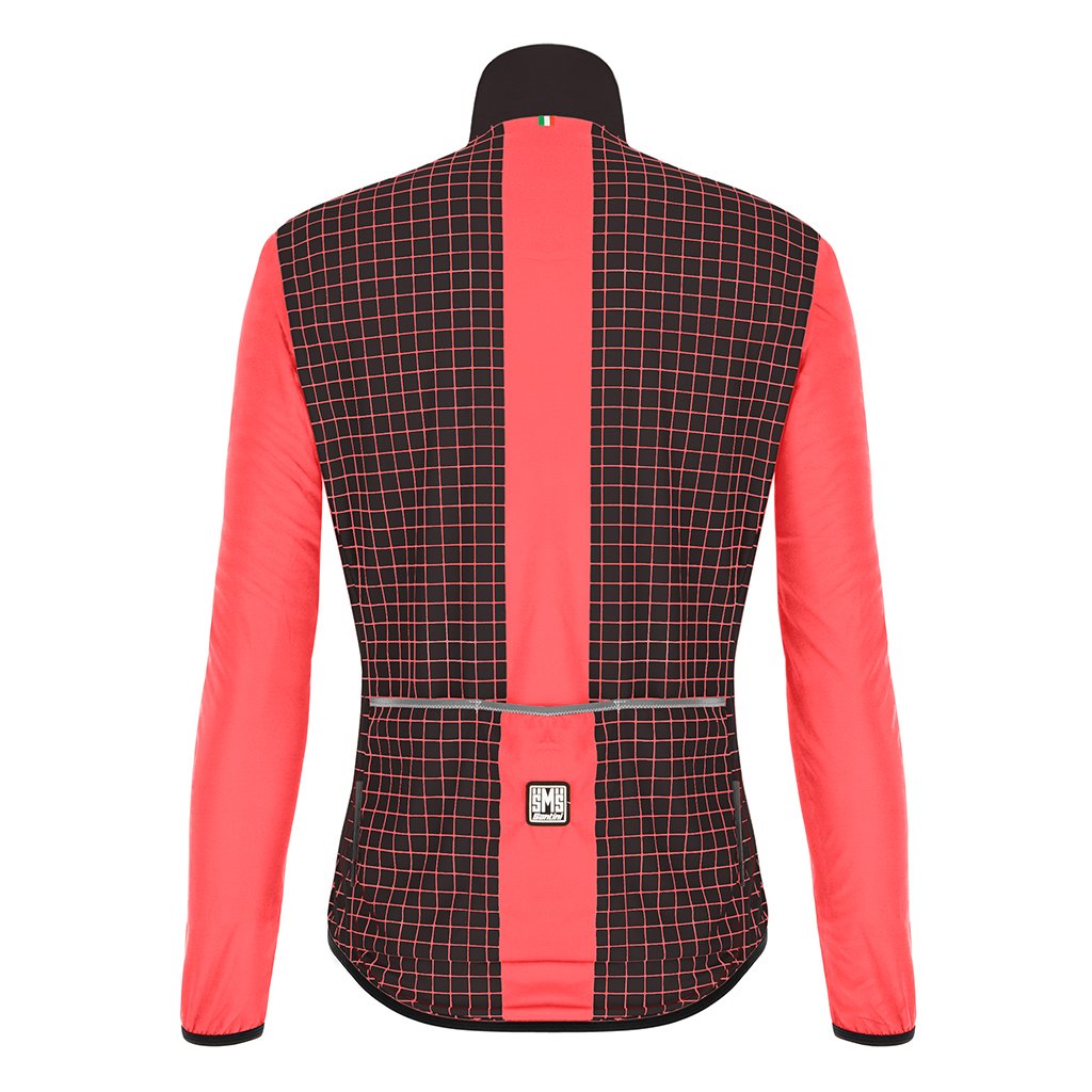 Santini Nebula Womens Jacket (Black) - Cyclop.in