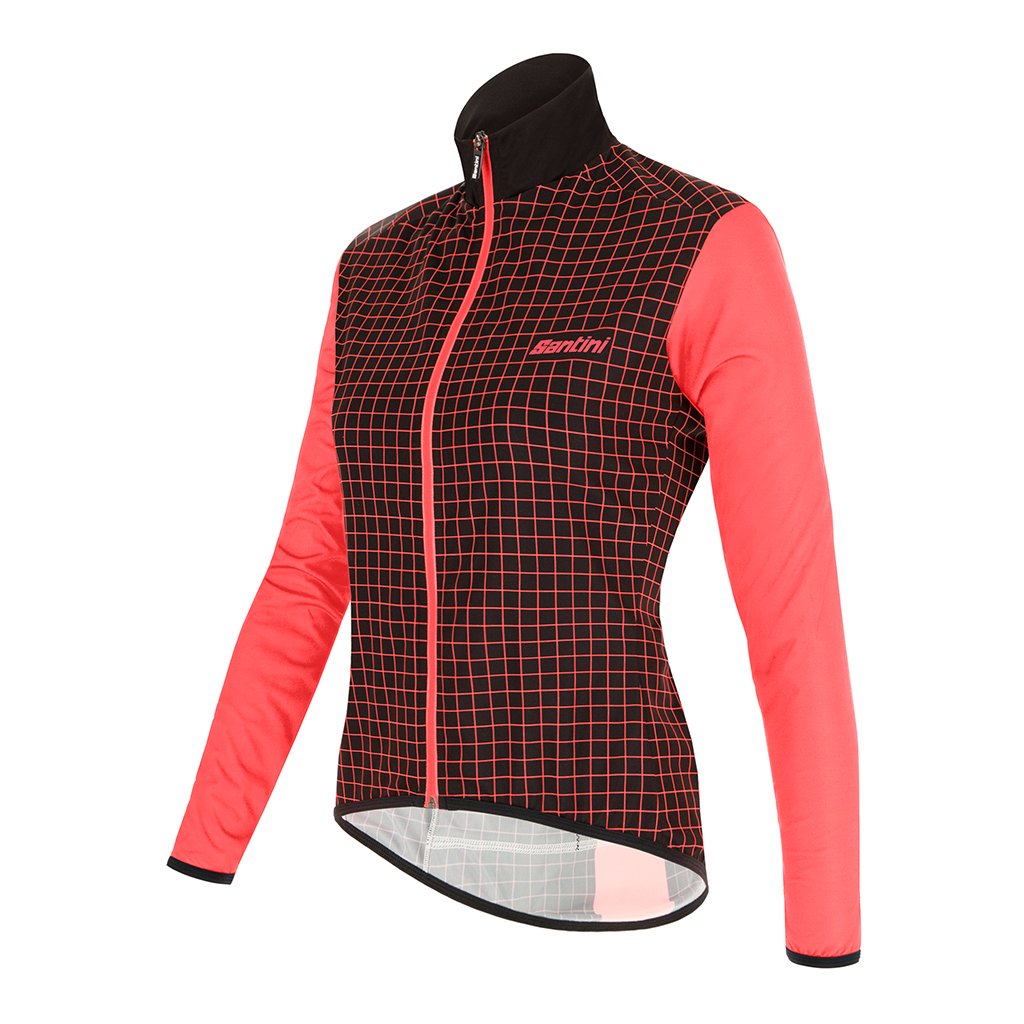 Santini Nebula Womens Jacket (Black) - Cyclop.in