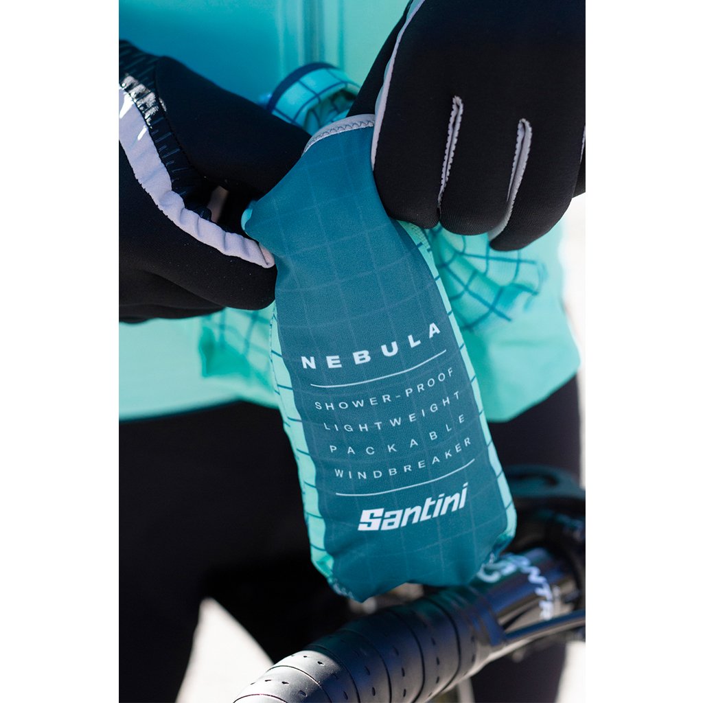 Santini Nebula Womens Vest (Aqua) - Cyclop.in