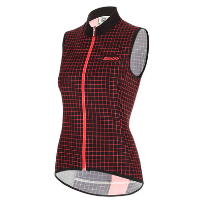 Santini Nebula Womens Vest (Black) - Cyclop.in