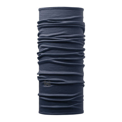 BUFF® Lightweight Merino Wool Tubular (Solid Denim) - Cyclop.in