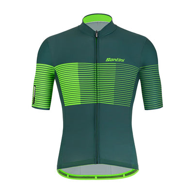 Santini Tono Freccia Jersey - Military Green - Cyclop.in