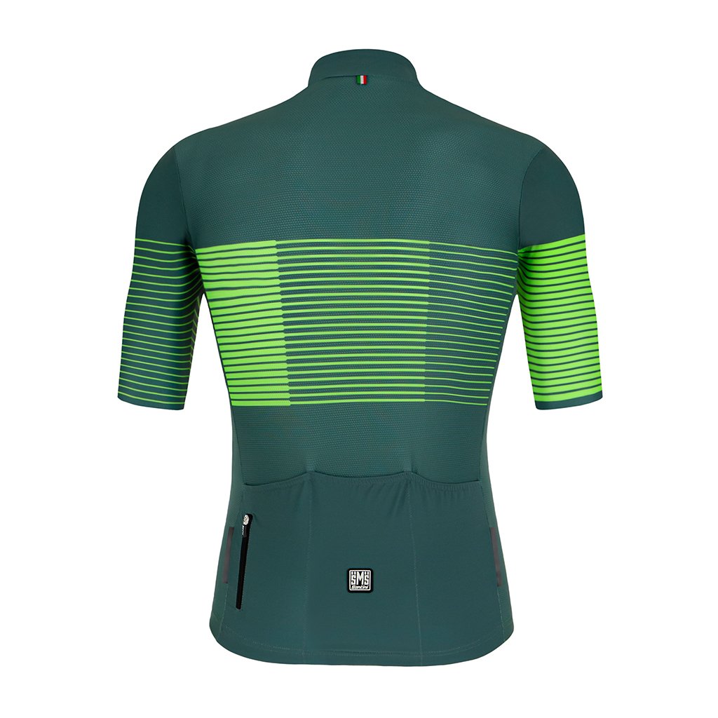 Santini Tono Freccia Jersey - Military Green - Cyclop.in