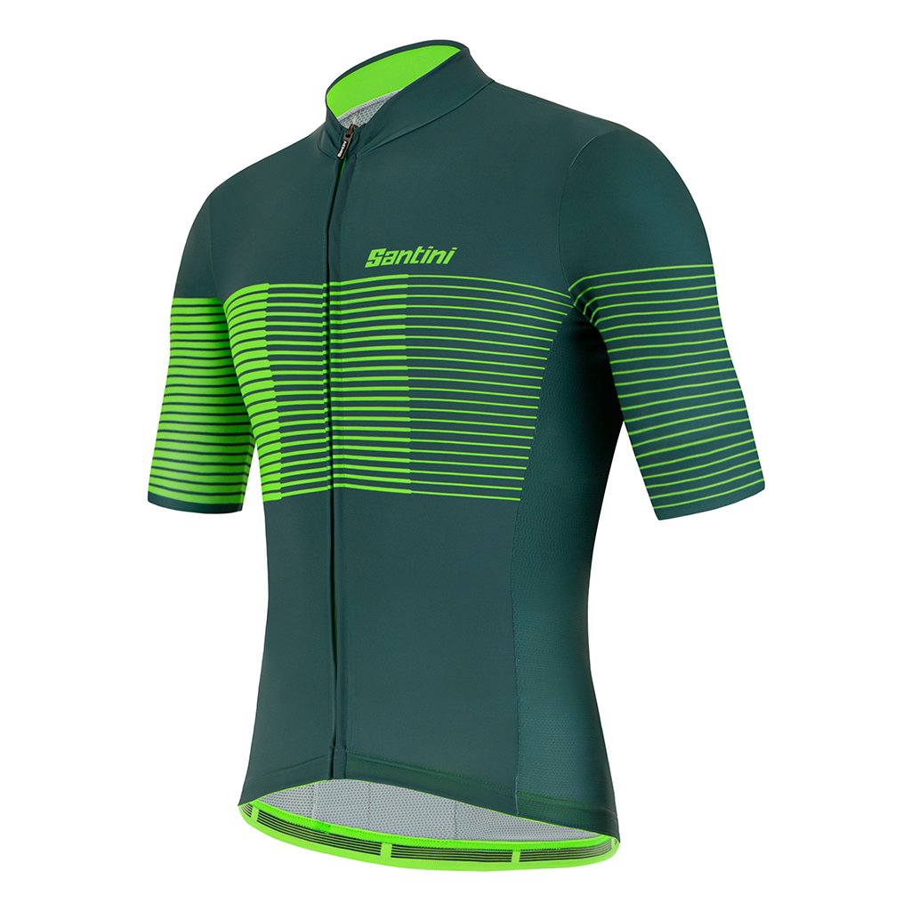 Santini Tono Freccia Jersey - Military Green - Cyclop.in