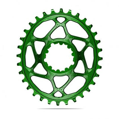 Absolute Oval MTB Chainring 1X SRAM Direct Mount GXP - Black - Cyclop.in