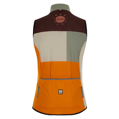 Santini Terranova Gravel Wind Vest - Cyclop.in