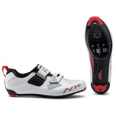 Northwave Tribute 2 Carbon Tri.Shoes - White - Cyclop.in