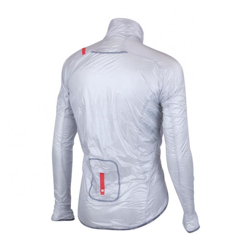 Sportful Rain Hot Pack Ultralight Jacket - Silver - Cyclop.in