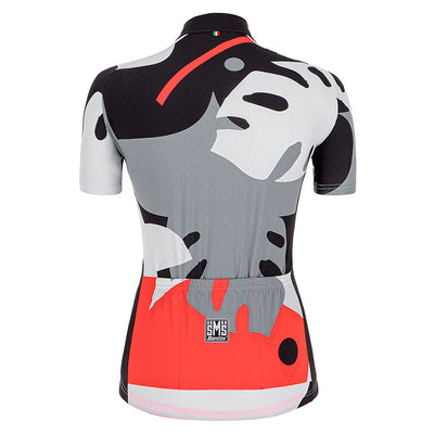 Santini Giada Maui Womens Jersey (Black) - Cyclop.in