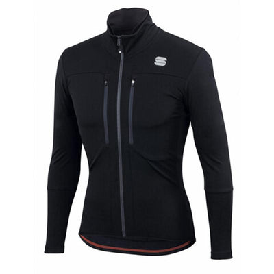 Sportful GTS Men Winter Jacket - Black/Anthracite - Cyclop.in