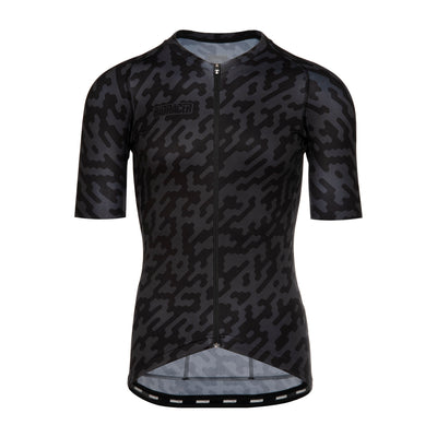 Bioracer Men's Spitfire Jersey - Black Noise - Cyclop.in