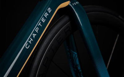 Chapter2 TERE All Road Rim Brake Frameset - Teal Green - Cyclop.in