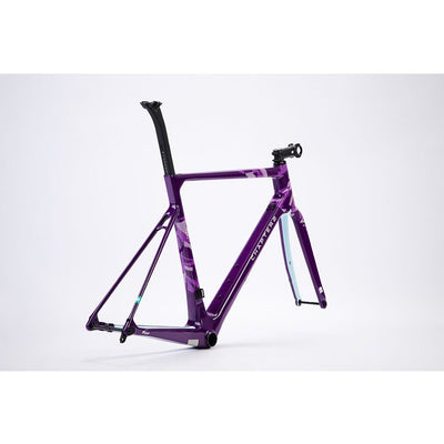 Chapter2 TERE All Road Rim Brake Frameset - Purple Sky - Cyclop.in