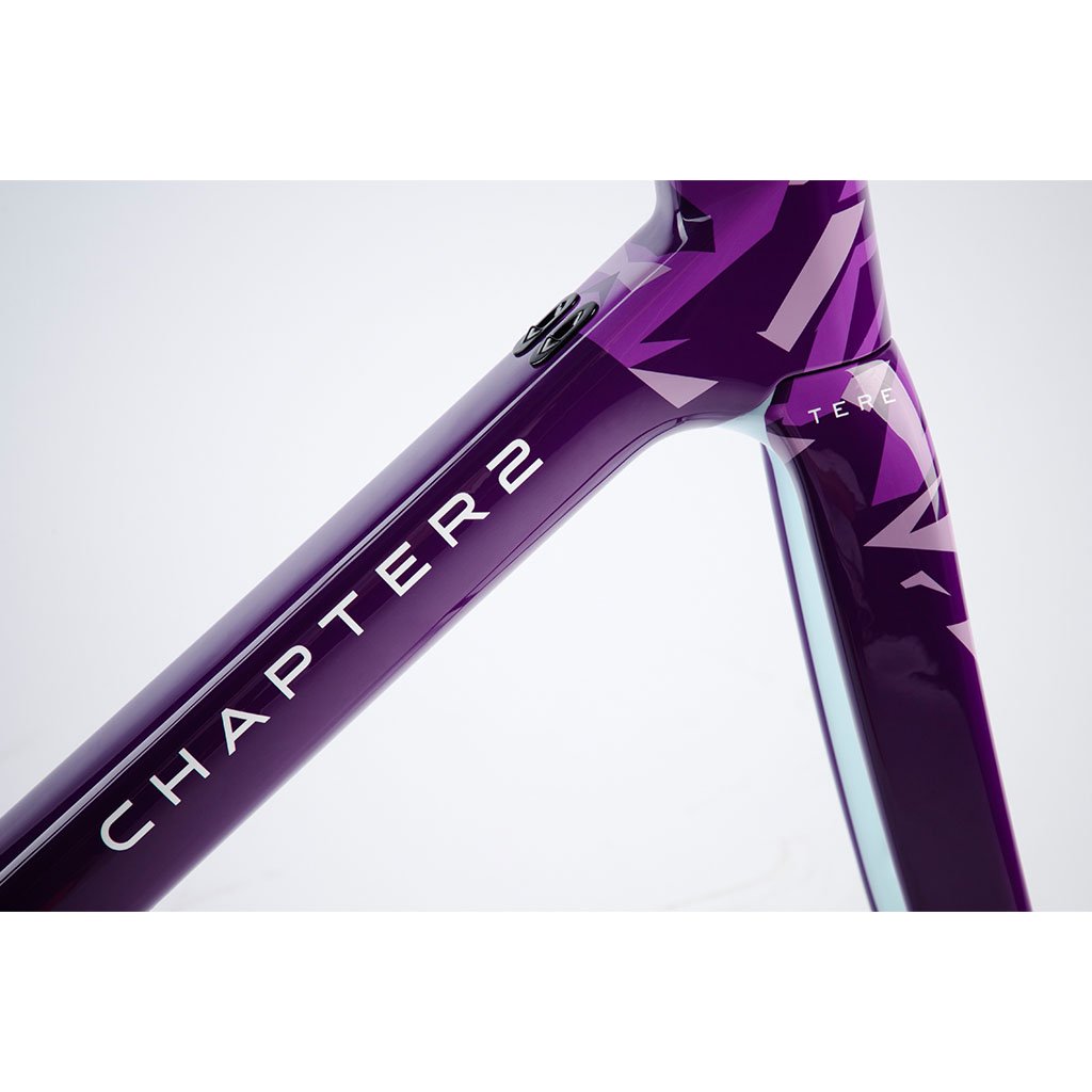 Chapter2 TERE All Road Rim Brake Frameset - Purple Sky - Cyclop.in