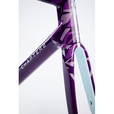 Chapter2 TERE All Road Rim Brake Frameset - Purple Sky - Cyclop.in