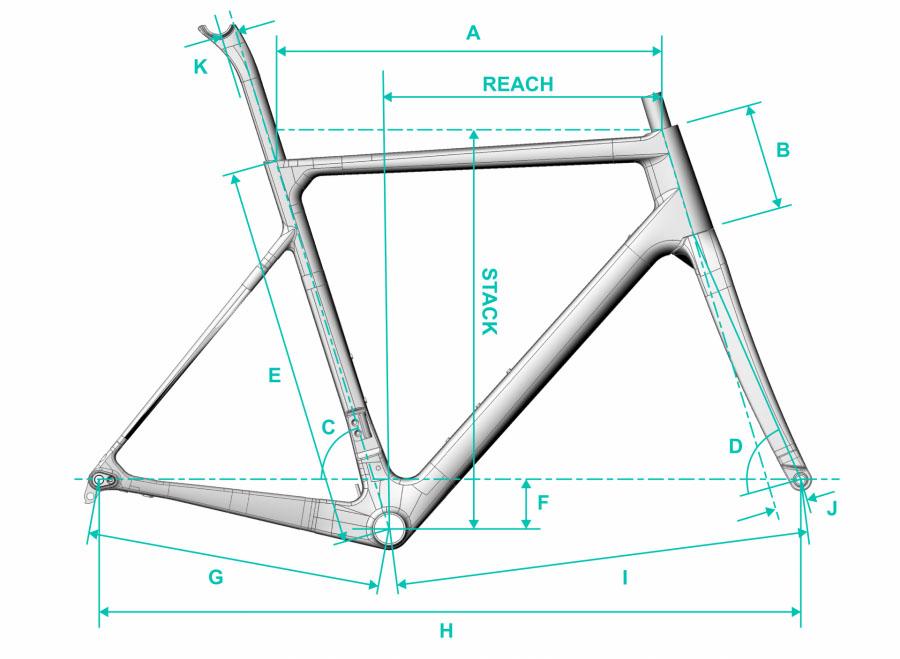 Chapter2 TERE All Road Rim Brake Frameset - Purple Sky - Cyclop.in