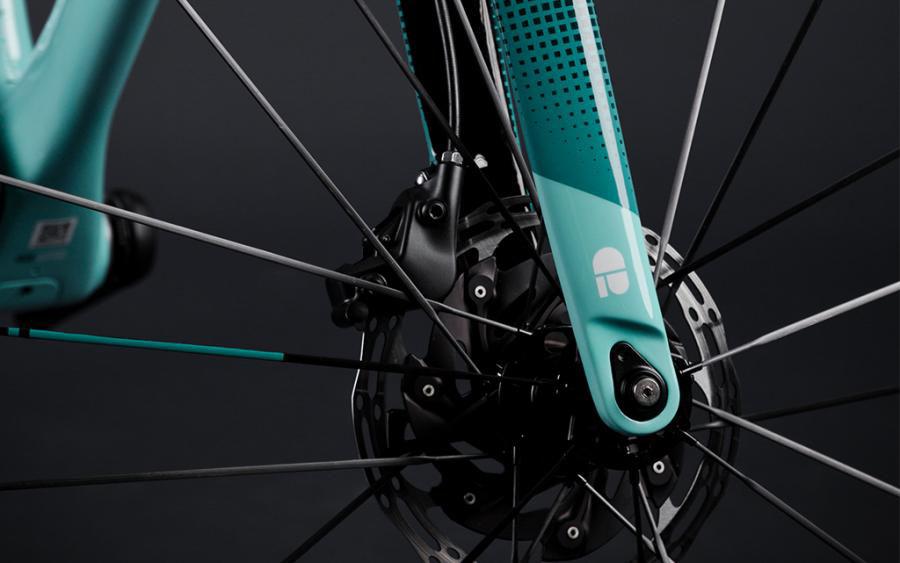 Chapter2 RERE Aero Road Rim Brake Frameset - Green Aqua - Cyclop.in