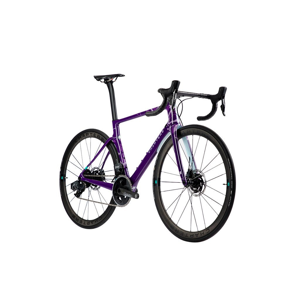 Chapter2 RERE Aero Road Rim Brake Frameset - Purple Sky - Cyclop.in