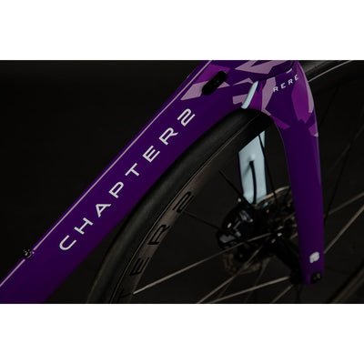 Chapter2 RERE Aero Road Rim Brake Frameset - Purple Sky - Cyclop.in