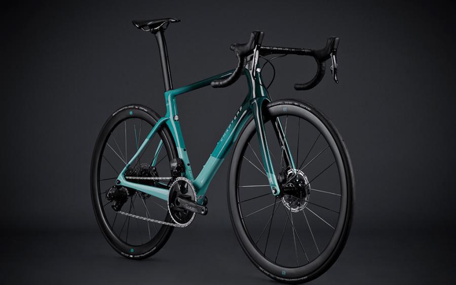 Chapter2 RERE Aero Road Disc Brake Frameset - Green Aqua - Cyclop.in