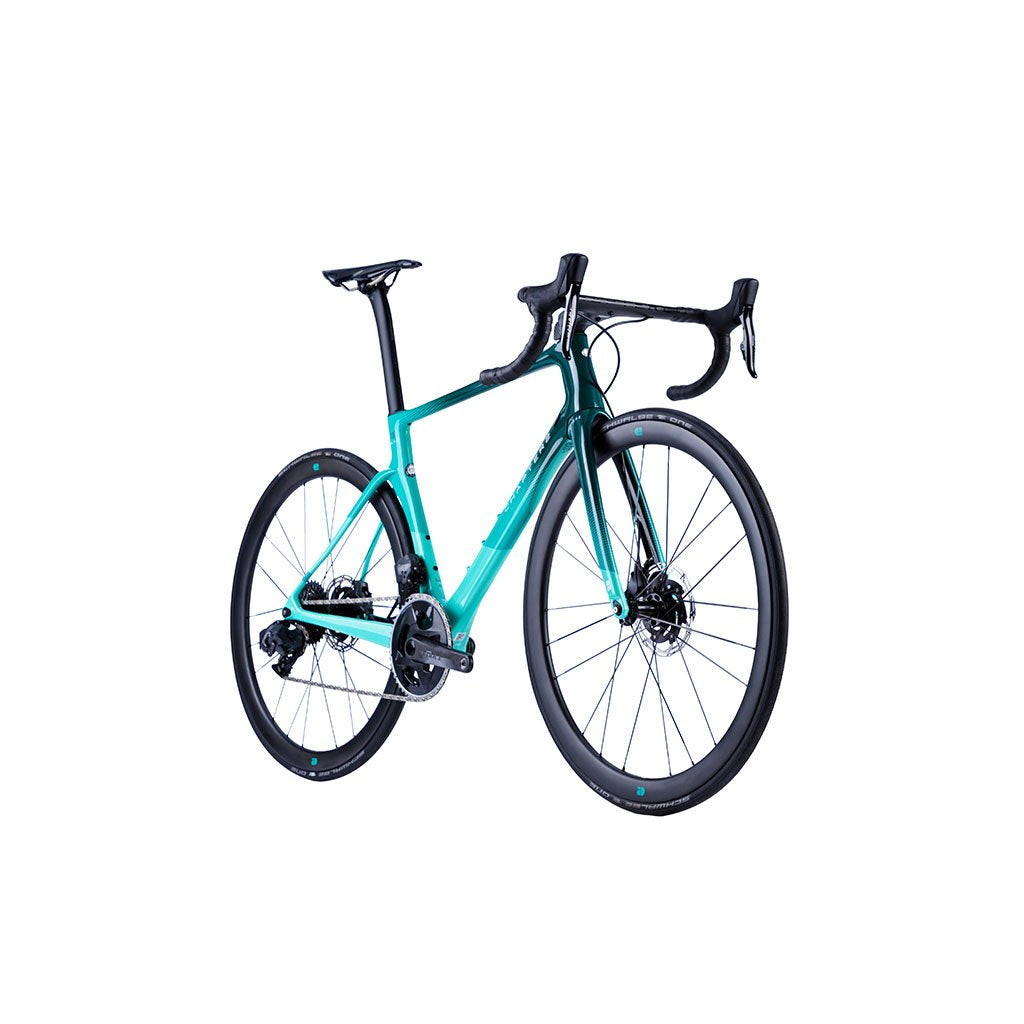 Buy Chapter2 RERE Aero Road Disc Brake Frameset - Green Aqua | Cyclop.in