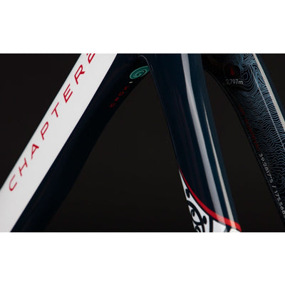 Chapter2 RERE Aero Road Disc Brake Frameset - Blue and White - Cyclop.in