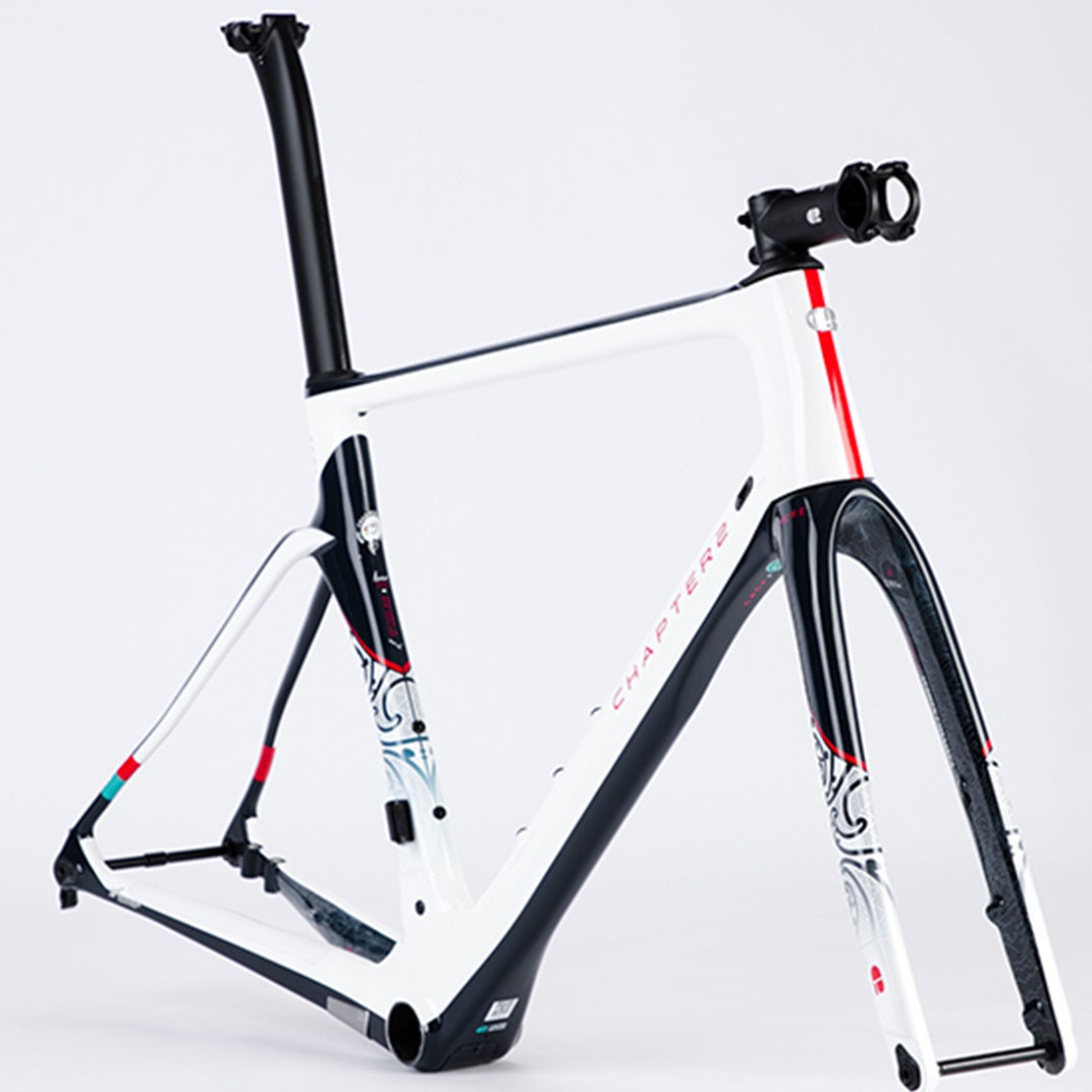 Chapter2 RERE Aero Road Disc Brake Frameset - Blue and White - Cyclop.in