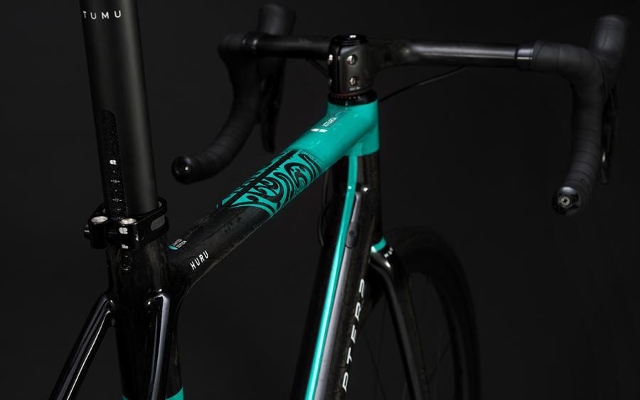 Chapter2 HURU Climbing Disc Brake Frameset - Aqua UD - Cyclop.in