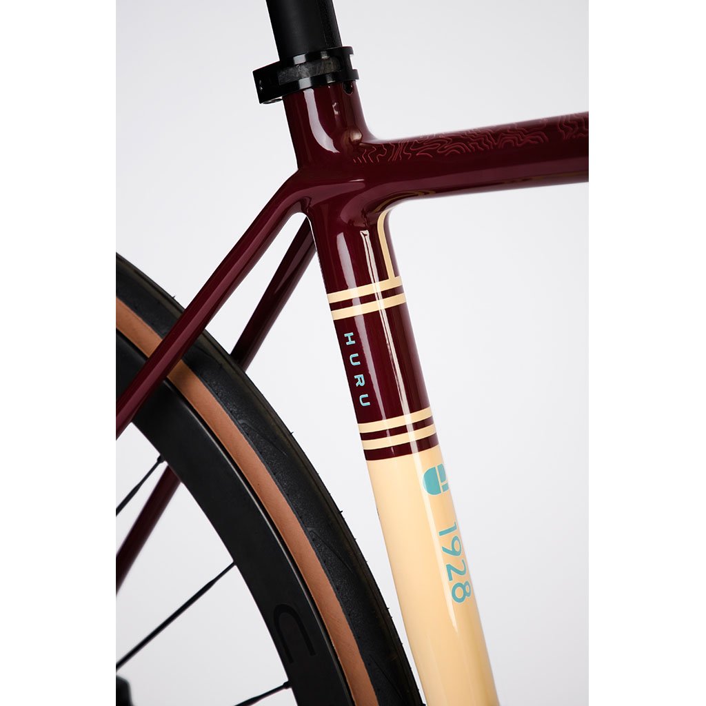 Chapter2 HURU Climbing Disc Brake Frameset - Maroon 1928 - Cyclop.in