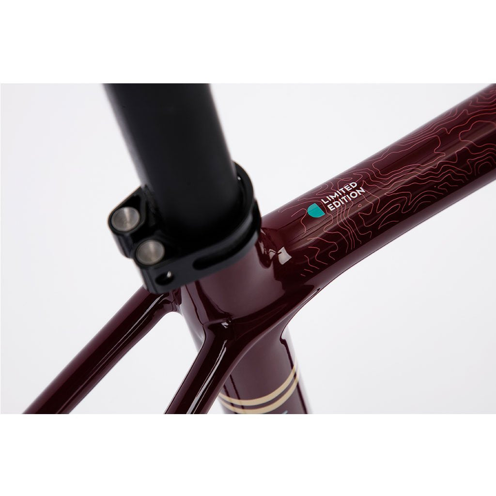 Chapter2 HURU Climbing Disc Brake Frameset - Maroon 1928 - Cyclop.in