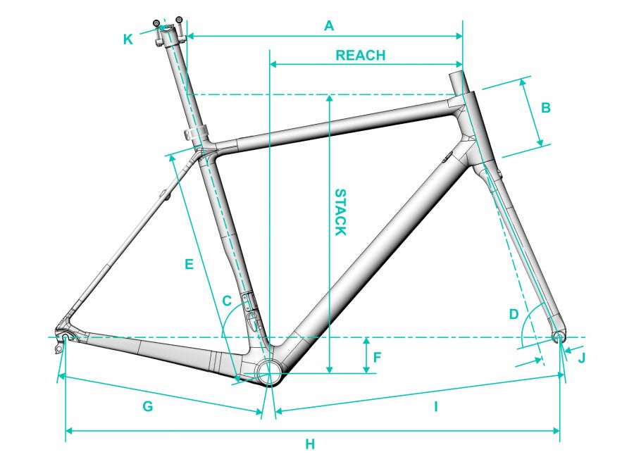 Chapter2 HURU Climbing Disc Brake Frameset - Classic GT40 - Cyclop.in