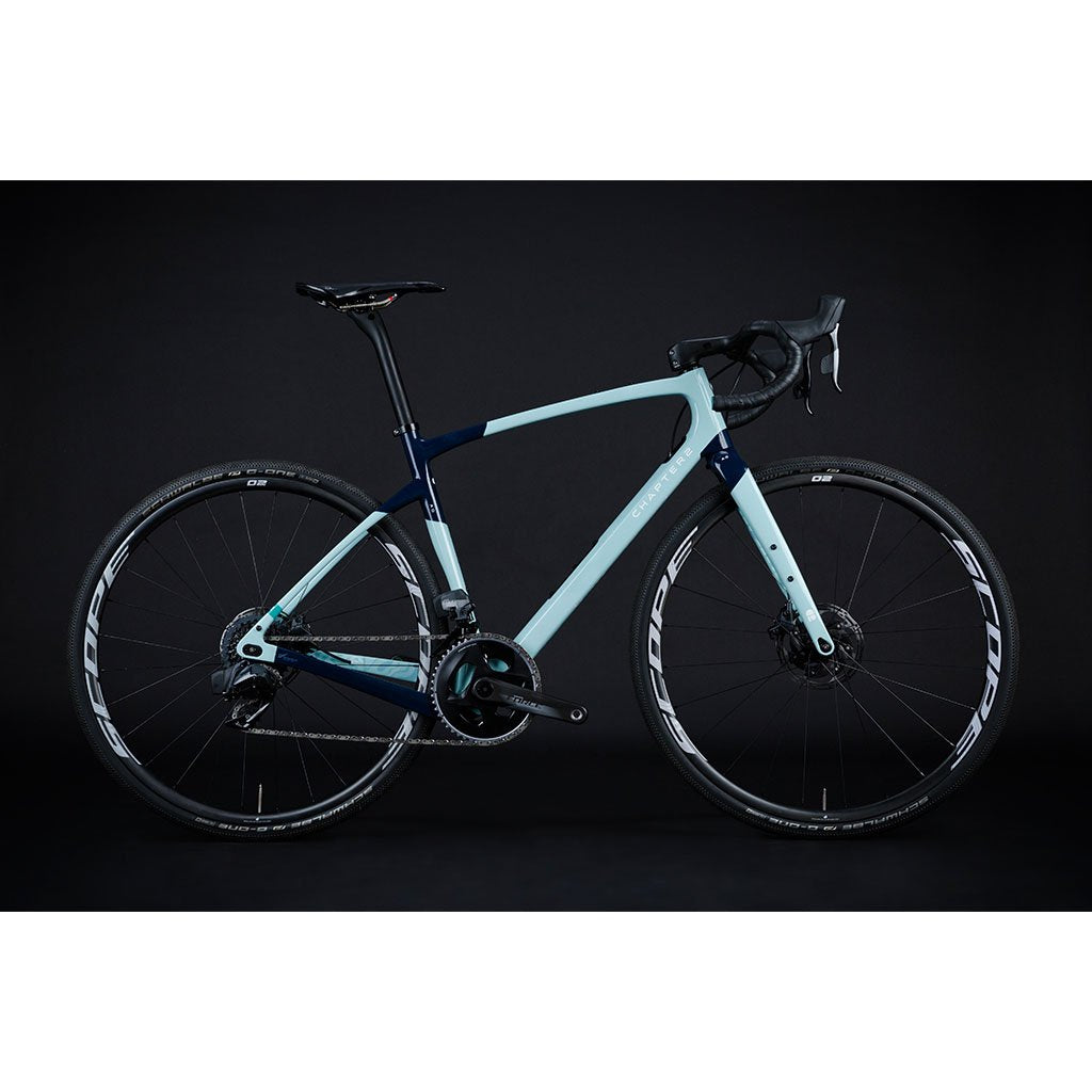 Chapter2 AO Gravel Disc Brake Frameset - Sky Blue - Cyclop.in