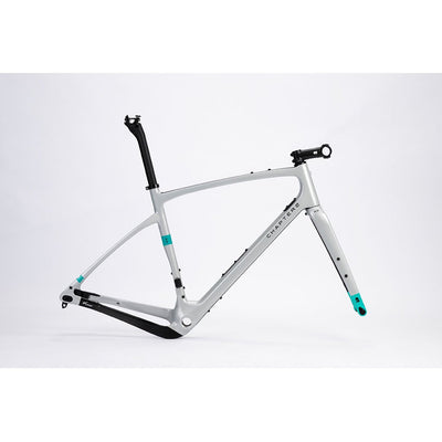 Chapter2 AO Gravel Disc Brake Frameset - Silver Matt - Cyclop.in