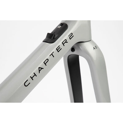 Chapter2 AO Gravel Disc Brake Frameset - Silver Matt - Cyclop.in