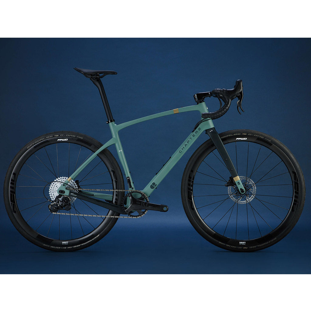 Chapter2 AO Gravel Disc Brake Frameset - Green/Camo - Cyclop.in