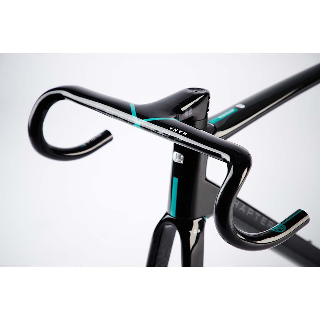 Chapter2 TOA Race Disc Brake Frameset - Glossy Black - Cyclop.in