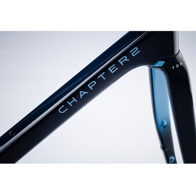 Chapter2 TOA Race Disc Brake Frameset - Blue/Cyan - Cyclop.in