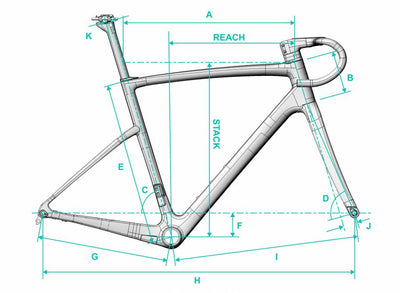 Chapter2 TOA Race Disc Brake Frameset - Blue/Cyan - Cyclop.in