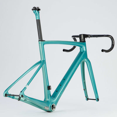 Chapter2 TOA Race Disc Brake Frameset - Aqua Blue - Cyclop.in