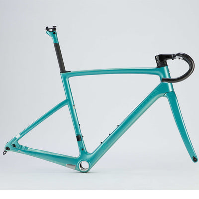 Chapter2 TOA Race Disc Brake Frameset - Aqua Blue - Cyclop.in