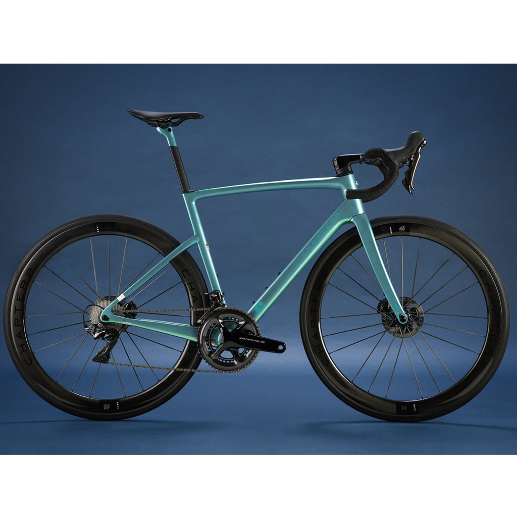 Chapter2 TOA Race Disc Brake Frameset - Aqua Blue - Cyclop.in