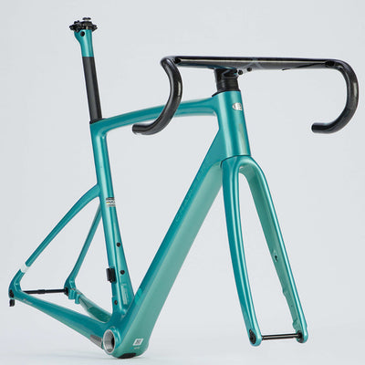 Chapter2 TOA Race Disc Brake Frameset - Aqua Blue - Cyclop.in