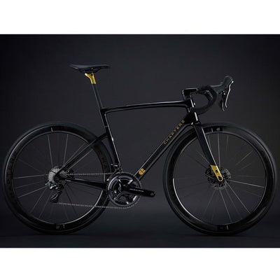 Chapter2 TOA Race Disc Brake Frameset - Black Gold - Cyclop.in