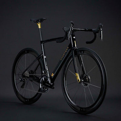 Chapter2 TOA Race Disc Brake Frameset - Black Gold - Cyclop.in