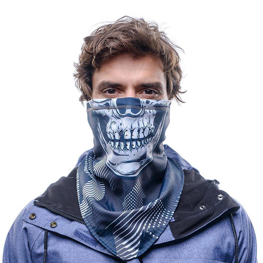 BUFF® Tech Fleece Bandana (Geosku Grey) - Cyclop.in