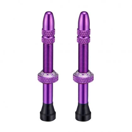 Supacaz Star Valvez-Tubeless Valves-Purple (65mm) - Cyclop.in