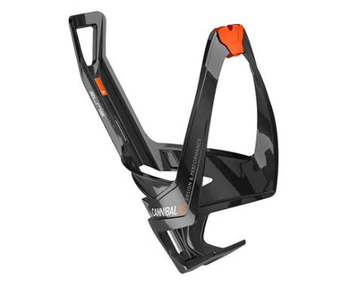 Bottle cage Cannibal XC Black Glossy Graphic Orange - Cyclop.in