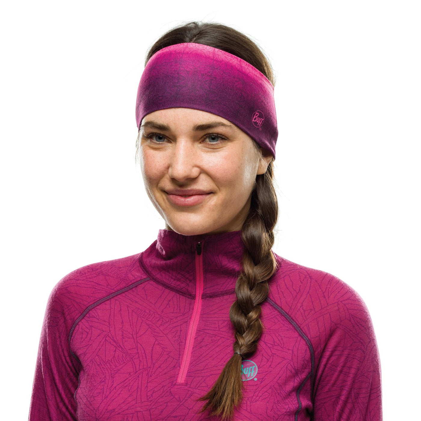 BUFF® Coolnet UV+ Headband (Boronia Pink) - Cyclop.in